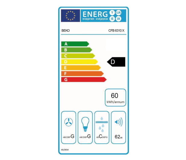 BEKO CFB 6310 X - 228378 - zdjęcie 2